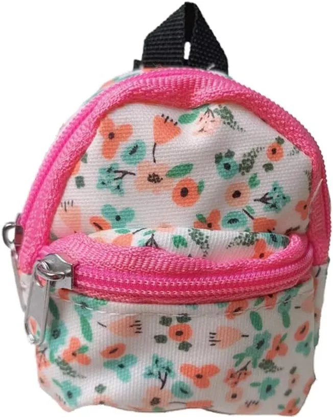 Lizard backpack for Bearded Dragons School Bag & Books Set Reptile Apparel Accessories Handmade Photo Party Back to School Supplies for Lizard Bearded Dragon Crested Gecko Chameleon (Flower)