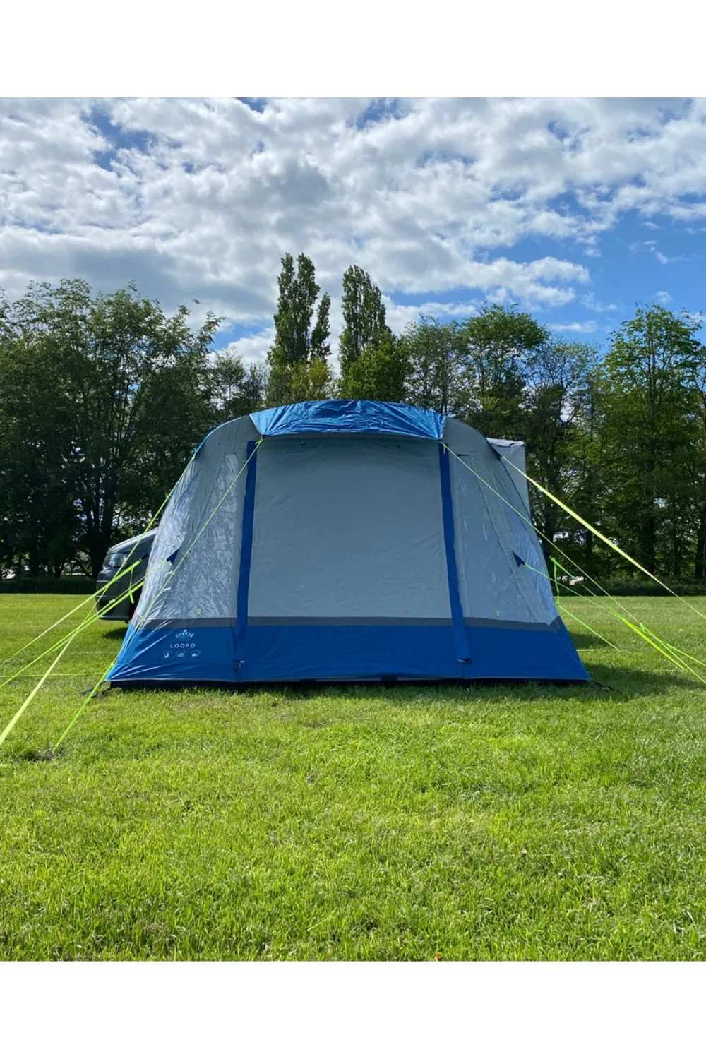 Loopo Breeze v2 Campervan Awning (Blue/ Grey)