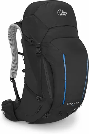 Lowe Alpine Cholatse Multi-Day Hiking Backpack, Cholatse 42:47 Liter M/L, Black