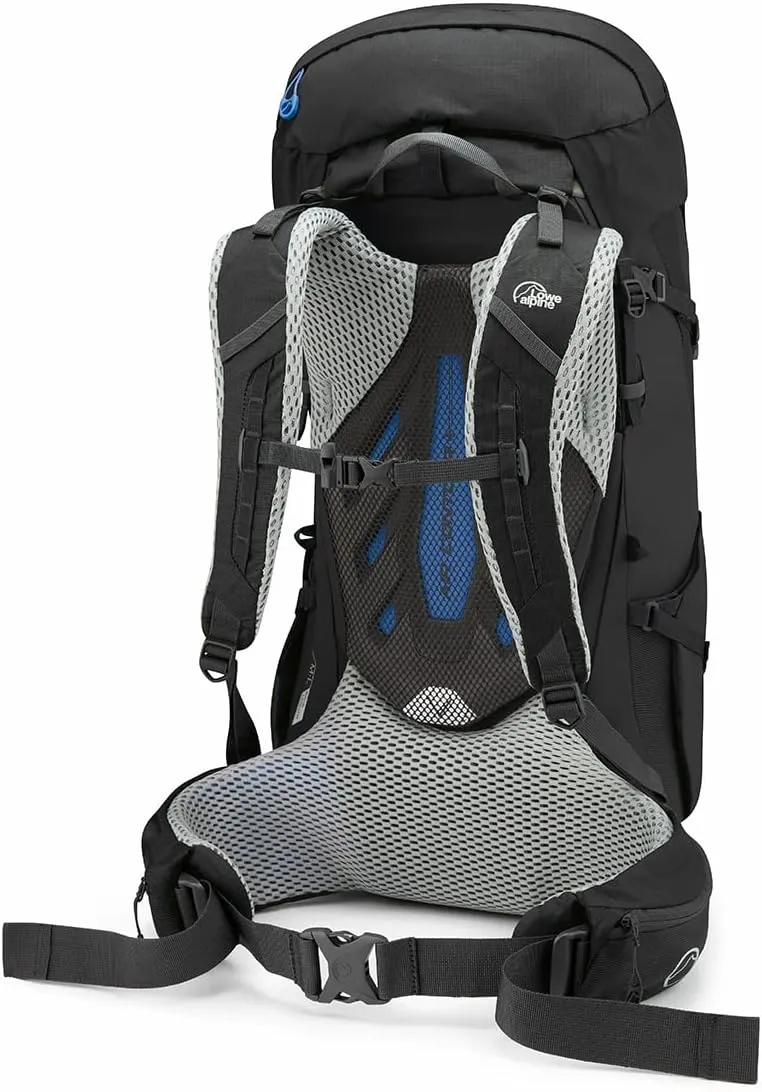 Lowe Alpine Cholatse Multi-Day Hiking Backpack, Cholatse 42:47 Liter M/L, Black