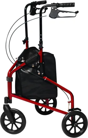 Lumex 3 Wheel Cruiser - Lightweight & Narrow Three Wheel Walkers for Seniors & Tight Spaces