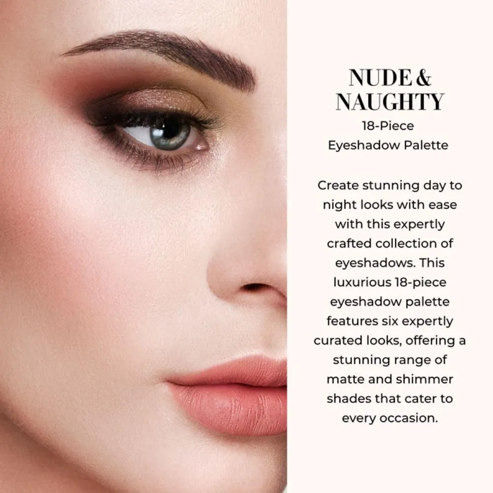 LUMINESS Airbrush Flawless 4-PC Makeup Kit - Includes Eyeshadow Palette, Airbrush Foundation, Primer & Makeup Brushes - Long-Lasting, Silky, Easy to Blend Make Up Set, Travel Size (06 - Light Warm)