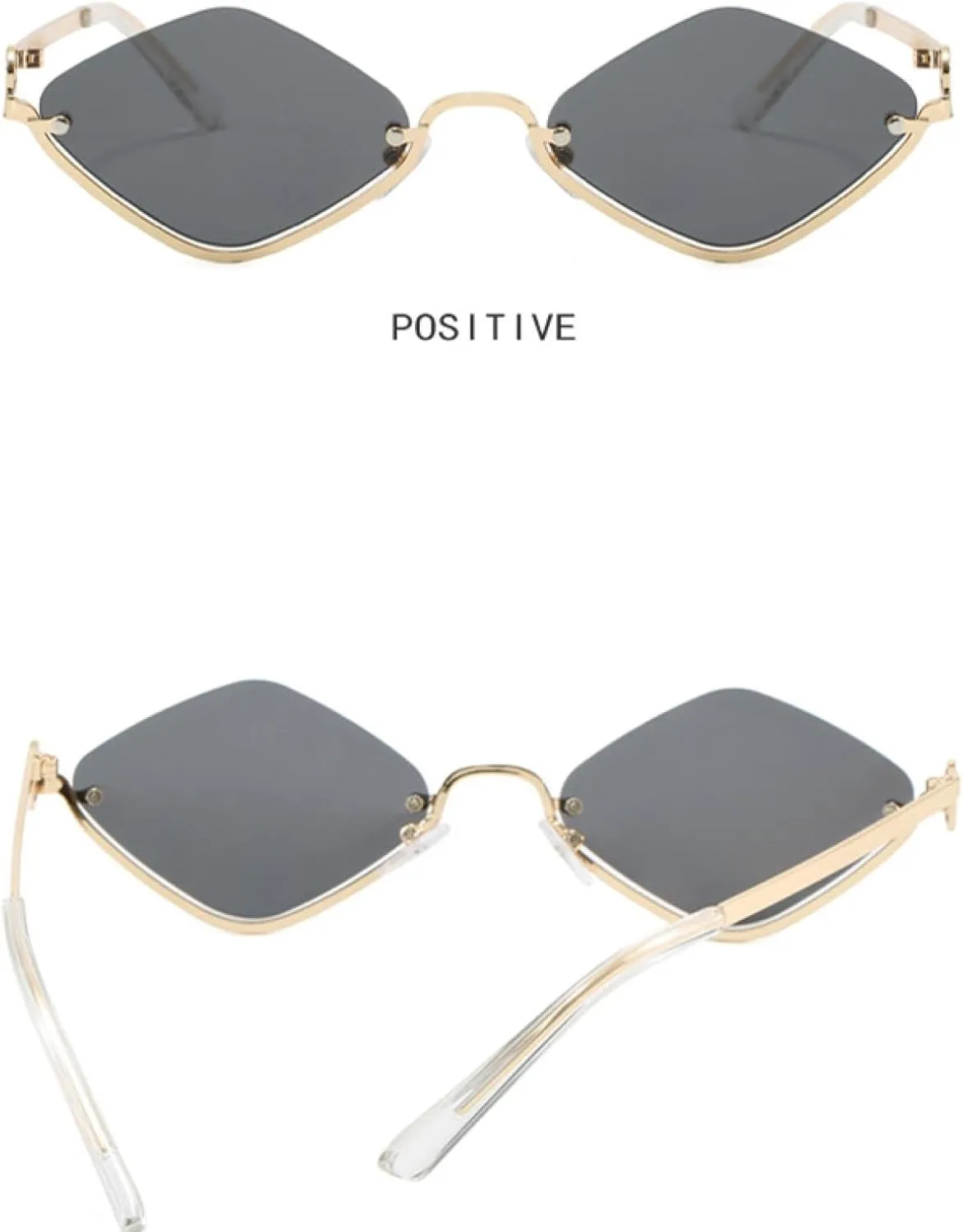 Luxury Sunglasses Women Men Small Polygonal Metal Frame Sun Glasses Driving Travel Shades Eyewear Uv400