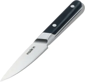 Made In Cookware - 4" Paring Knife France - Full Tang With Truffle Black Handle