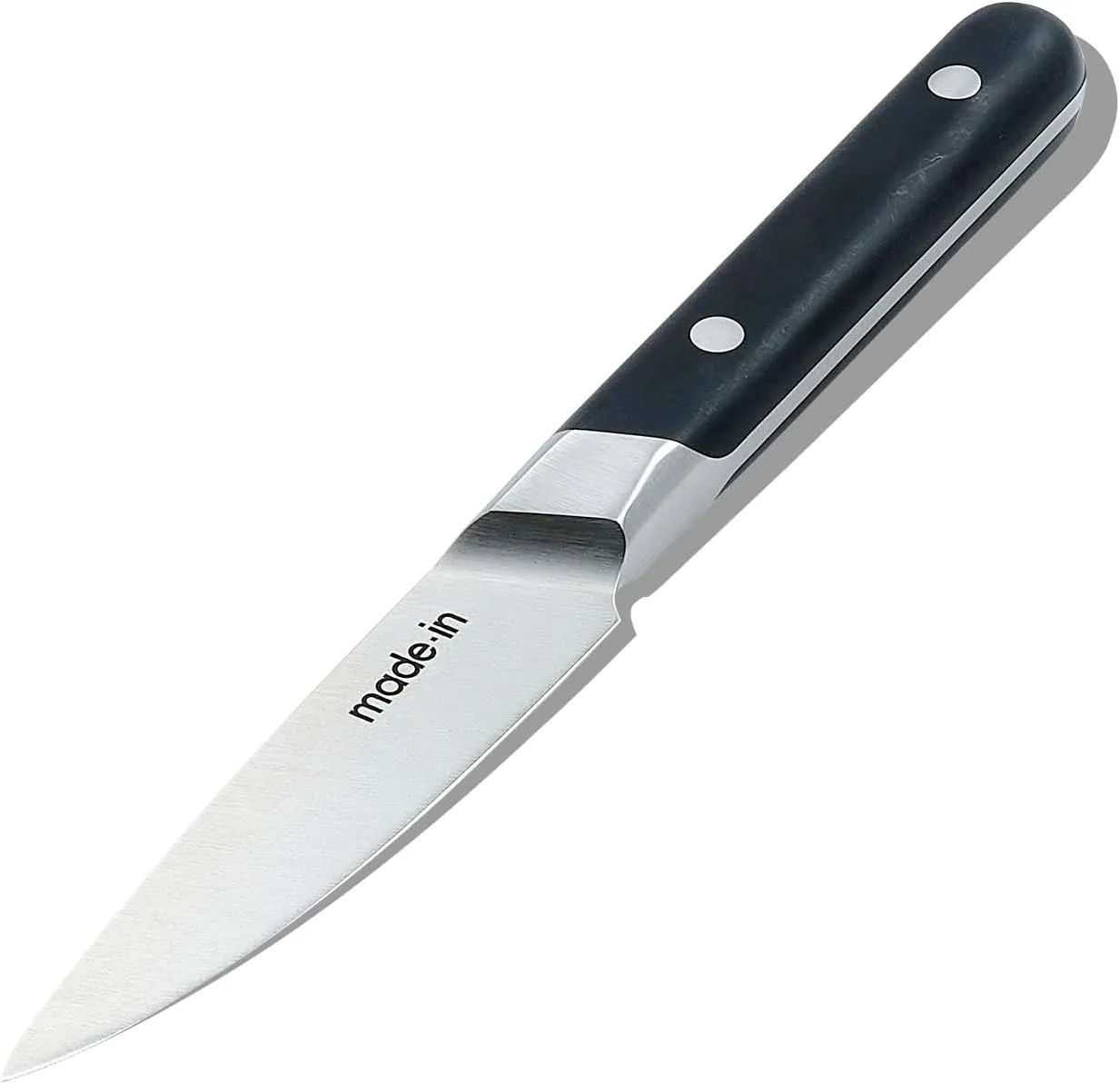 Made In Cookware - 4" Paring Knife France - Full Tang With Truffle Black Handle
