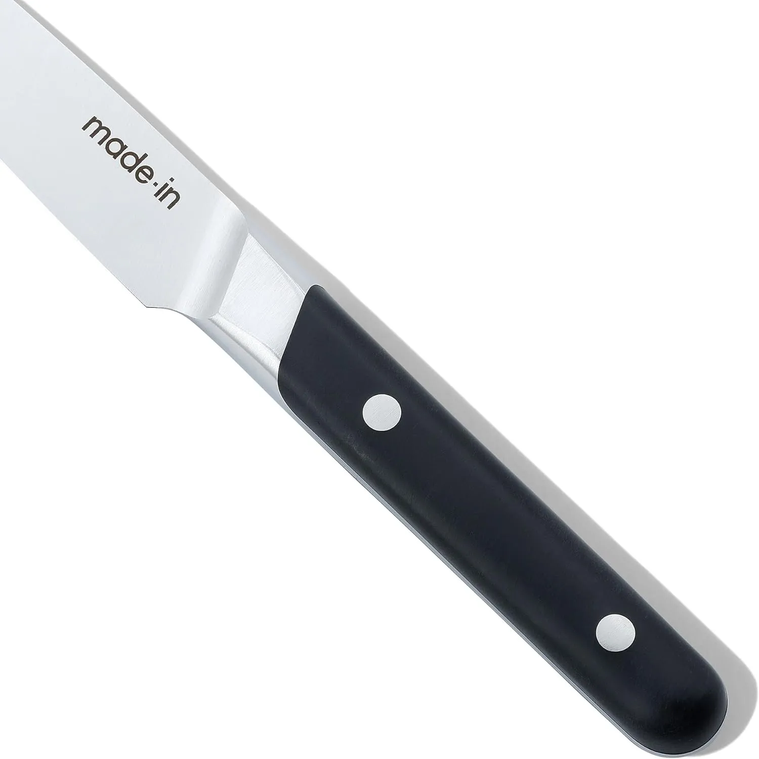 Made In Cookware - 4" Paring Knife France - Full Tang With Truffle Black Handle