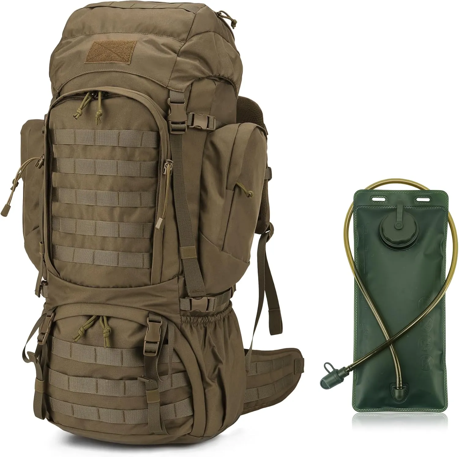 Mardingtop 60L Hiking Backpack   2.5 Liter Hydration Bladder