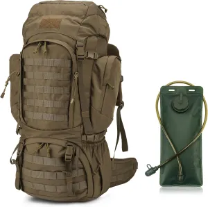 Mardingtop 60L Hiking Backpack   2.5 Liter Hydration Bladder