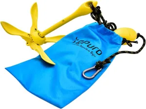 Marine Anchor Kit - 3.5 lb Grapnel Anchor, Kayak Anchor, Folding Anchor - Ideal for Kayak Fishing, Paddle Boards (SUP), PWC, Jet Ski's, Small Boats