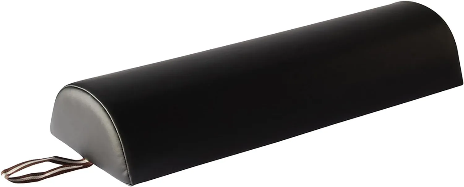 Master Massage Equipment Table Bolster Pillow Cushion Pad Memory Foam for Massage,Spa,Beauty,Tattoo Bed (Black)