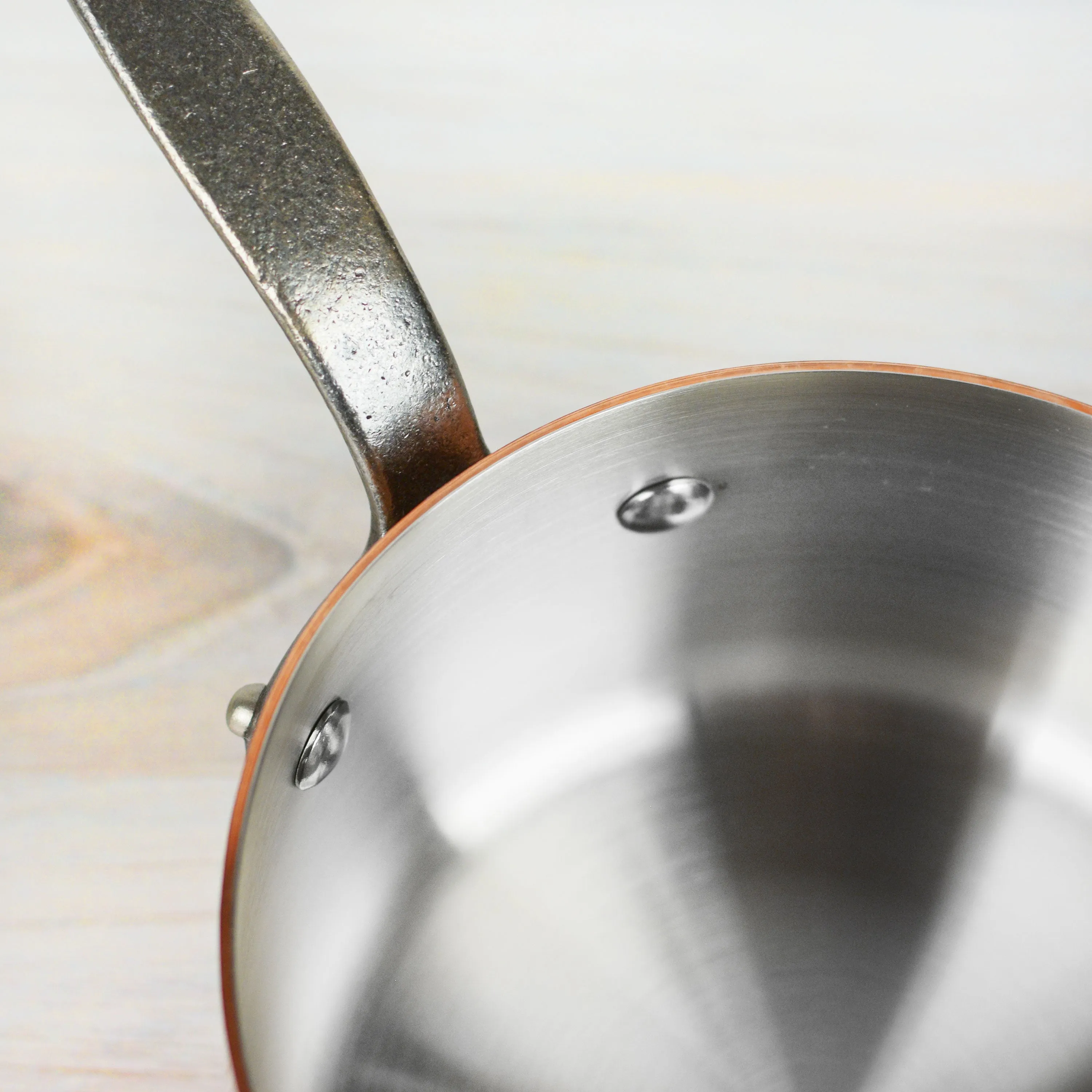 Mauviel M200Ci 1.9-quart Copper Saucepan
