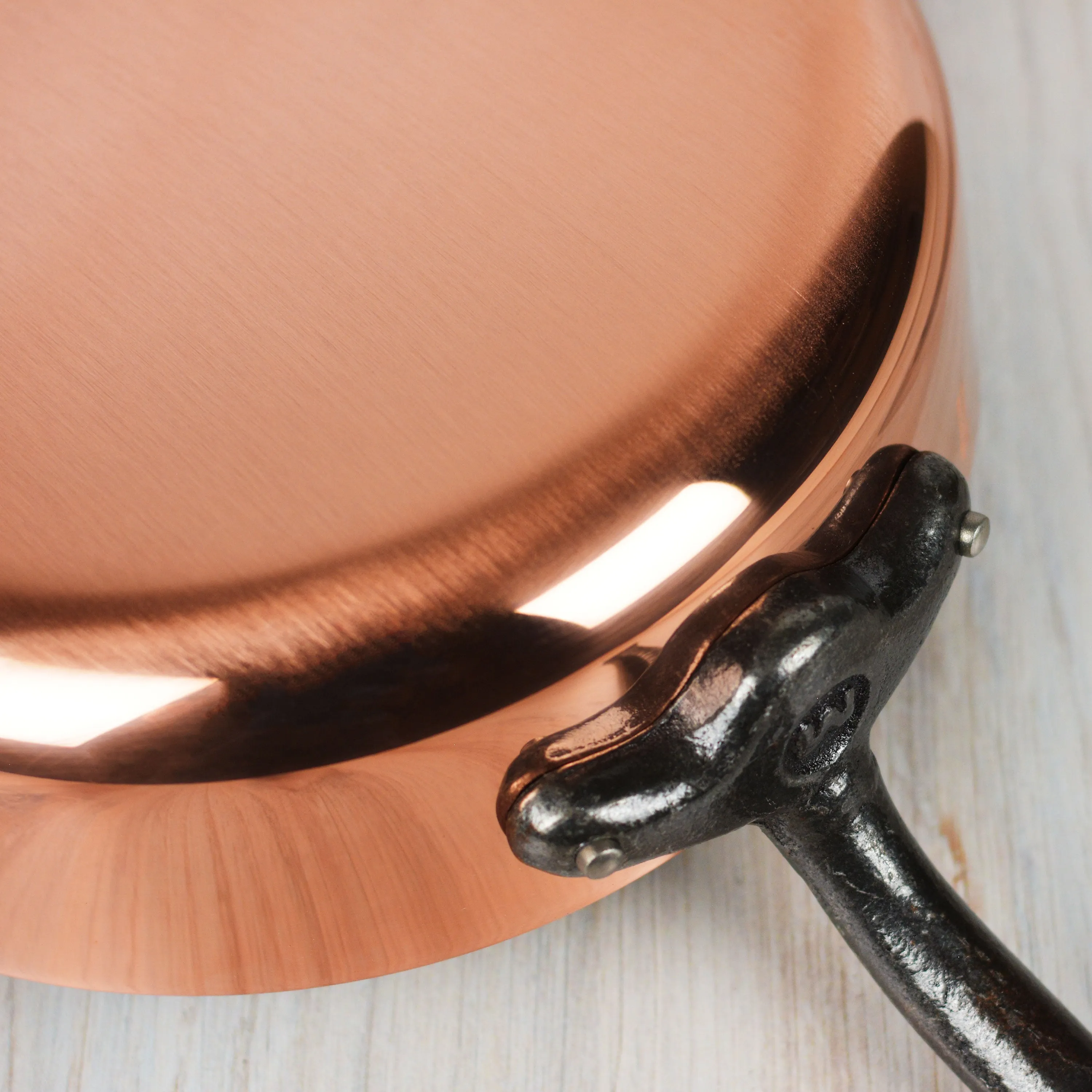Mauviel M200Ci 3.4-quart Copper Saute Pan