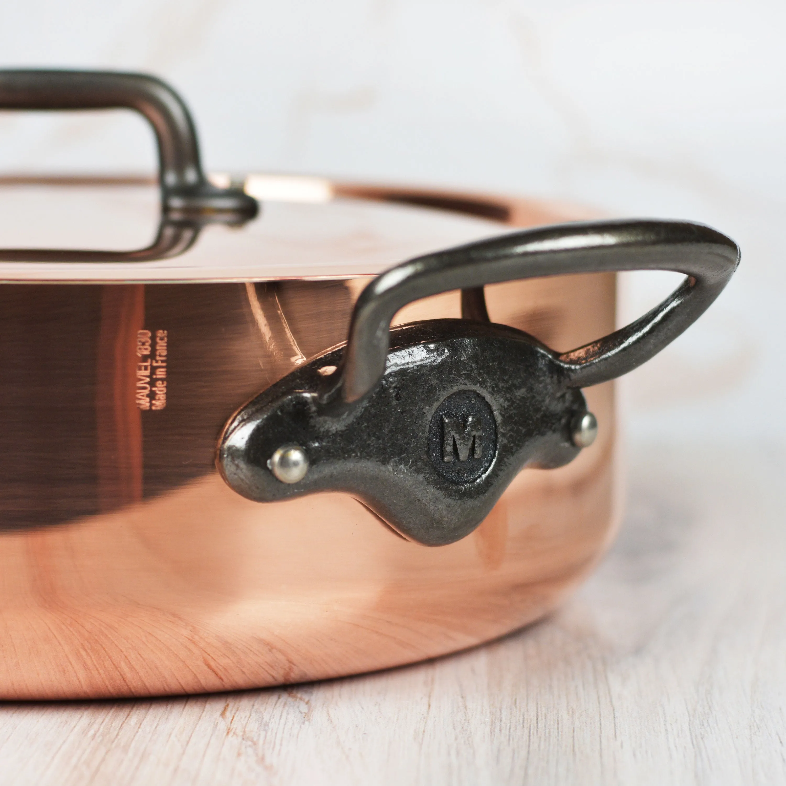 Mauviel M200Ci 5-quart Copper Rondeau