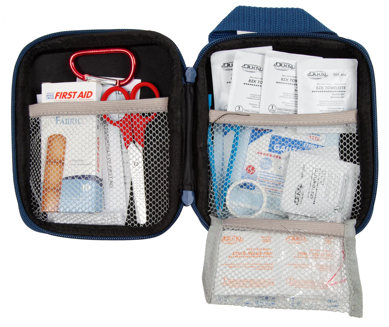 Medium Hard-Shell Foam First Aid Kit - 53 Piece