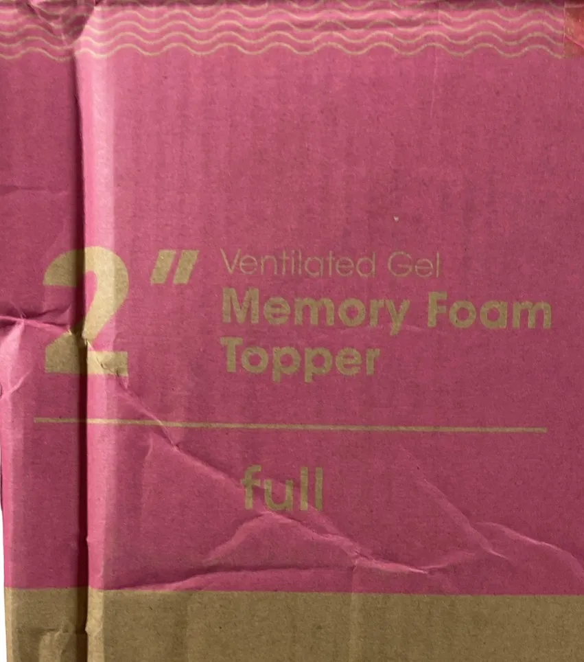 Mellow 2" Memory Foam Mattress Topper