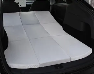 Memory Foam Camping Mattress, Portable Travel Car Camping Floor Mattress & Mattress Sleeping Pad for Sleepover Travel Bed
