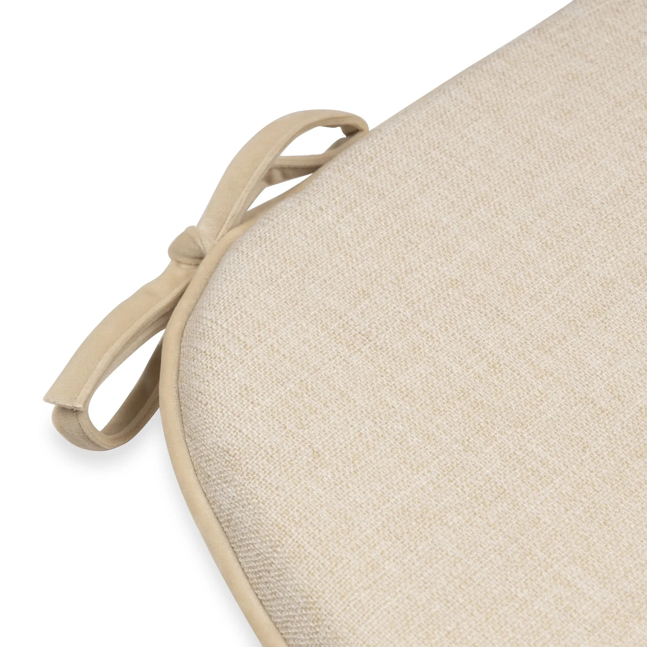 Memory Foam Chair Cushion, 17.5” X 14.75” Beige