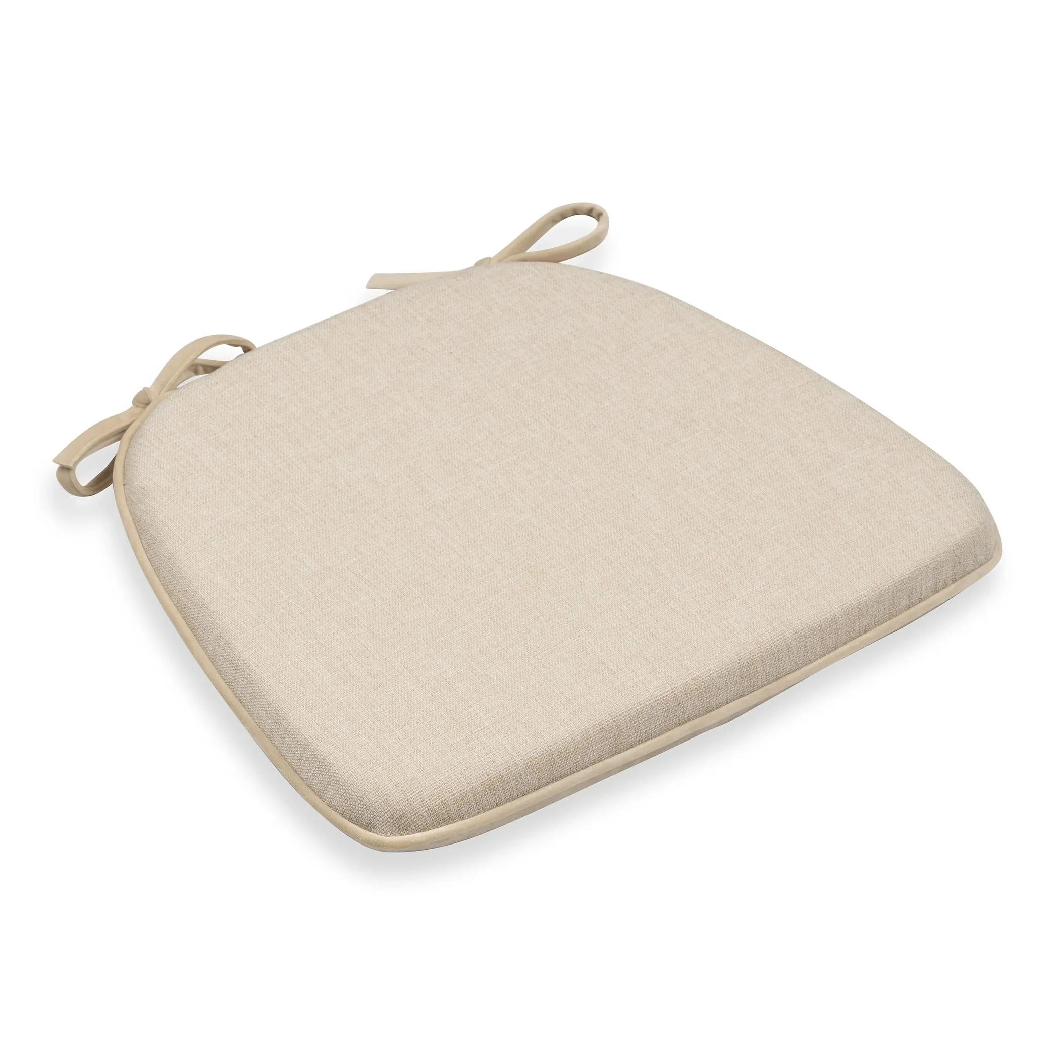 Memory Foam Chair Cushion, 17.5” X 14.75” Beige
