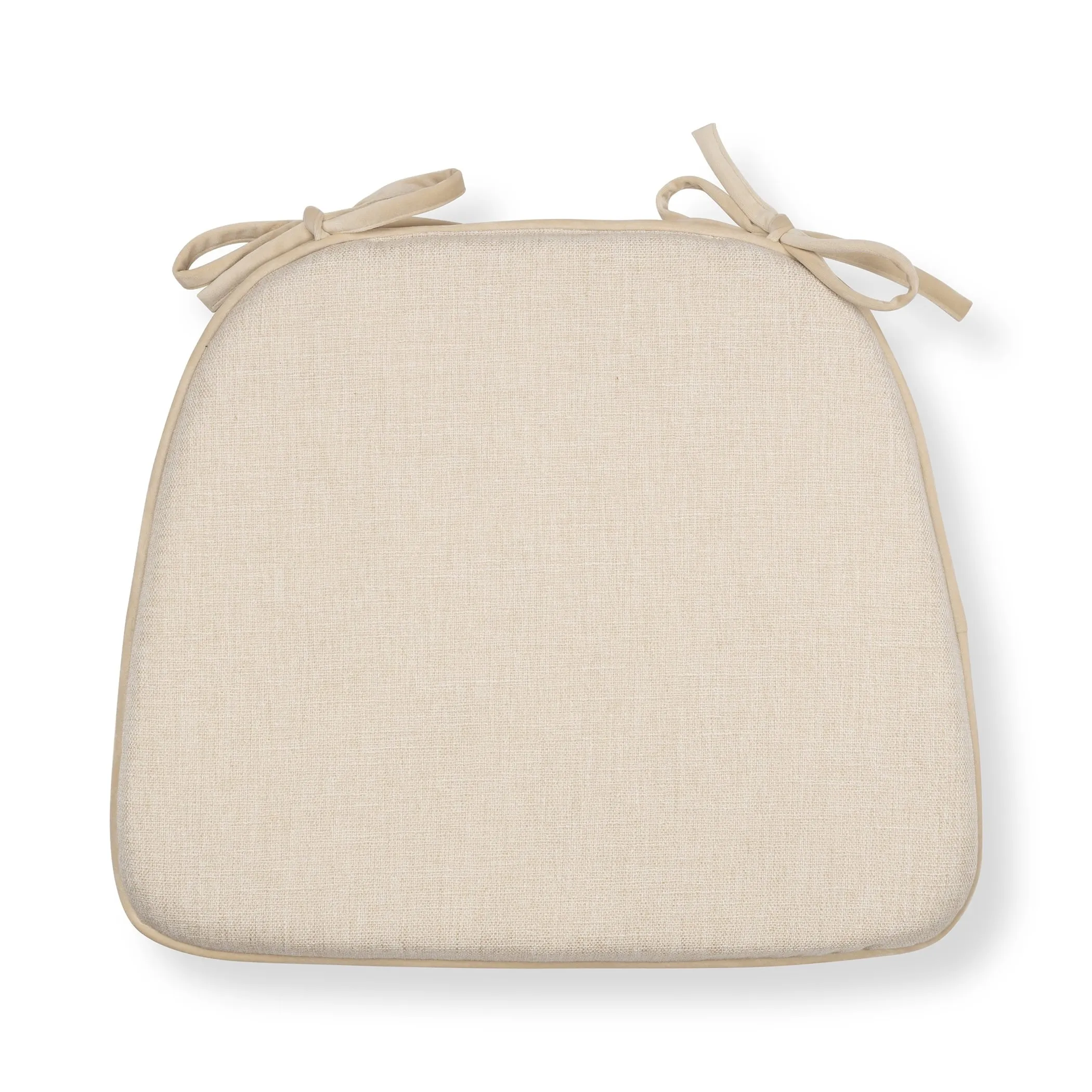 Memory Foam Chair Cushion, 17.5” X 14.75” Beige