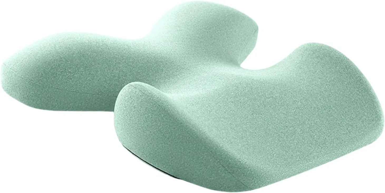 Memory Foam Massage Table Breast Pillow Comfortable Multifunctional Beauty Salon Support Pillow for Beauty SPA Relaxing Home, Green