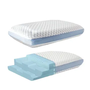 Memory Foam Neck Pillow | Firm Cooling Support for Pain