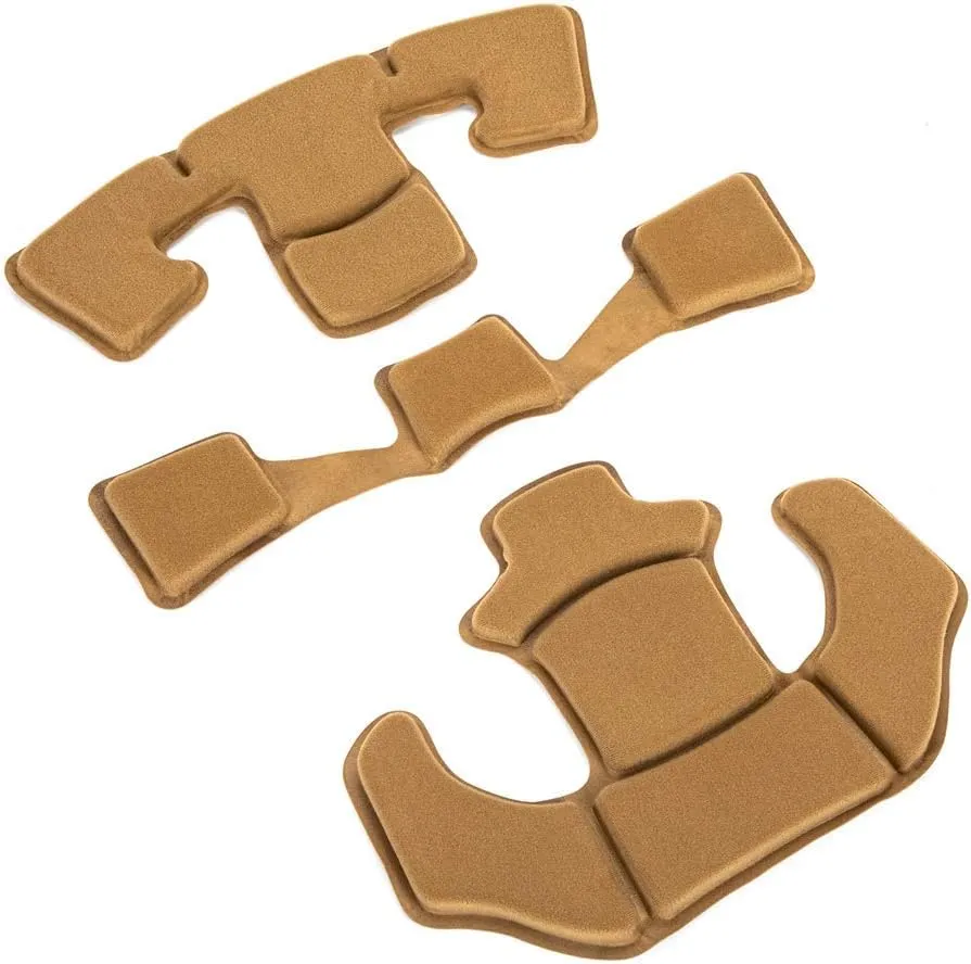 Memory Foam Pad Protective Mat Helmet Padding Kit Replacement Universal Motorcycle Tactical Cushions for ACH MICH Team Wendy FMA EXF Helmet