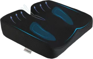 Memory Foam Seat Cushions Coccyx Pad Thicken Widen Strong Support and Comfort for Office Chairs, Car Seat, Dining Gaming Chairs, Wheelchairs.