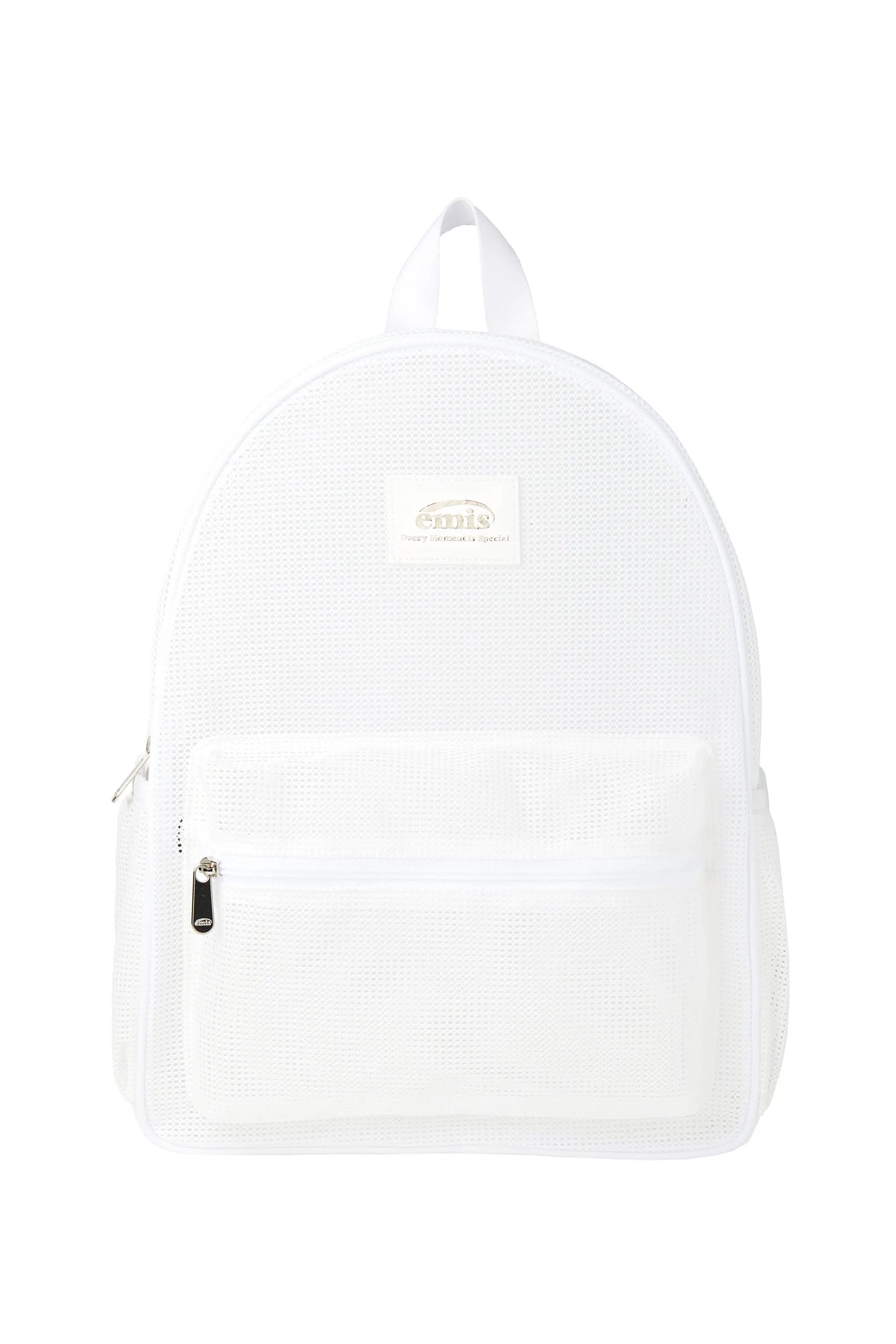 MESH BACKPACK-WHITE