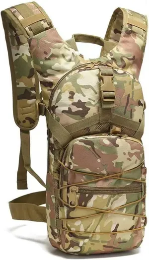 Military Molle Tactical Backpack, 15L Small Capacity Army Backpack for Hiking Cycling Camping Mountaineering Fishing Hunting Climbing Trekking Travel Sports