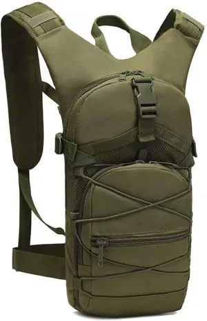 Military Molle Tactical Backpack, 15L Small Capacity Army Backpack for Hiking Cycling Camping Mountaineering Fishing Hunting Climbing Trekking Travel Sports