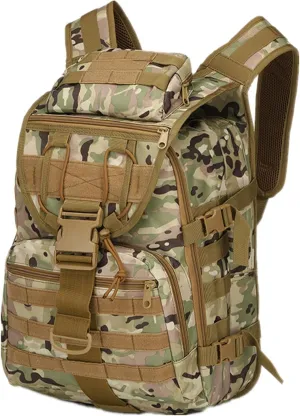 Military Tactical Backpack for Men Women 35L, Hiking Trekking Rucksack Molle Bag for Traveling Mountain Hunting