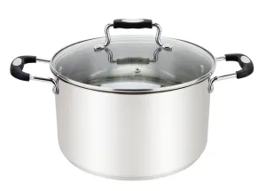 Milvado Stainless Steel Stock Pot With Lid 11qt 1pc