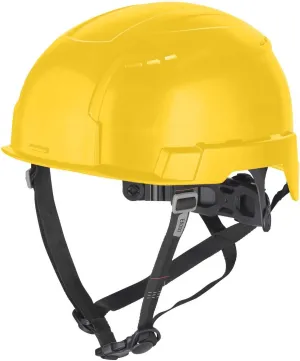 Milwaukee Bolt 200 Industrial Climbing Helmet Yellow, Vented