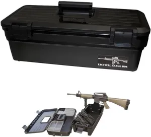 MTM TRB-40 Tactical Range Box for regular & tactical rifle, USA Made, Black