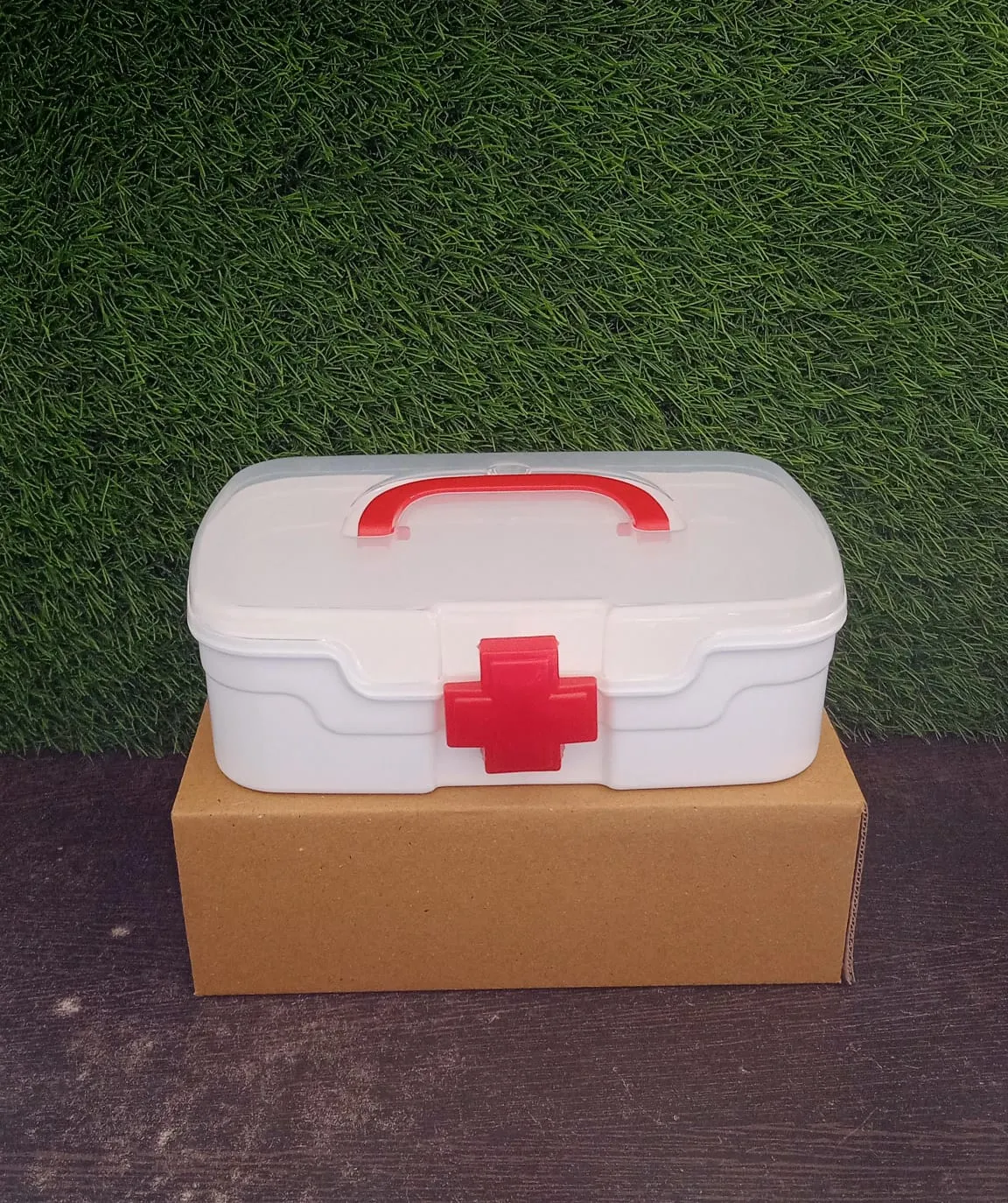 Multi-Purpose Medical Box with Detachable Tray (1pc)