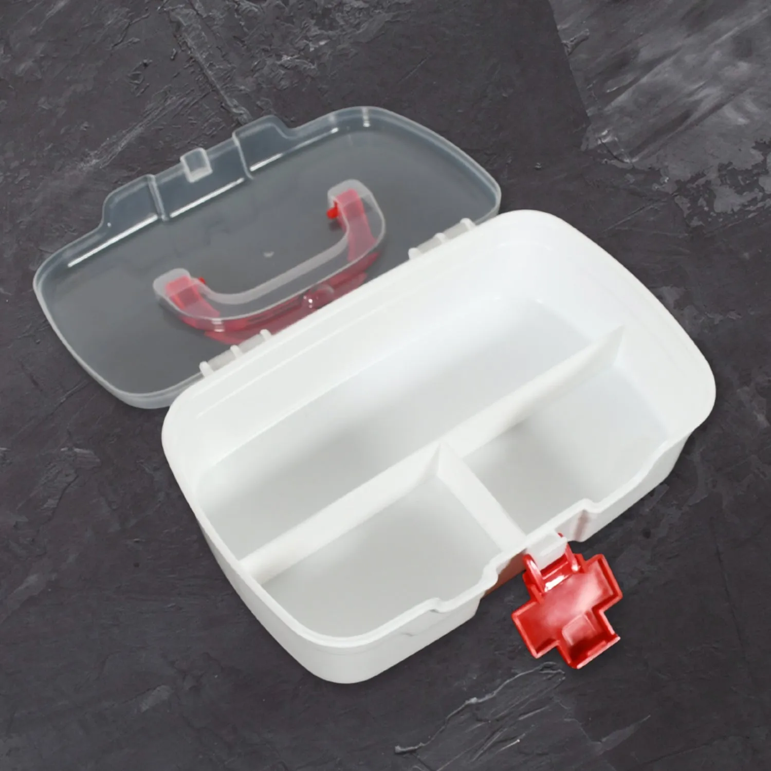 Multi-Purpose Medical Box with Detachable Tray (1pc)