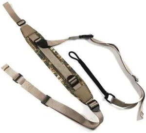 Multi-Purpose Outdoor Hunting Sling with Swivel, Comfortable Neoprene Padded Non-Slip Strap, Adjustable Length Shoulder Strap, Multi-Functional Outdoor Hunting Gear