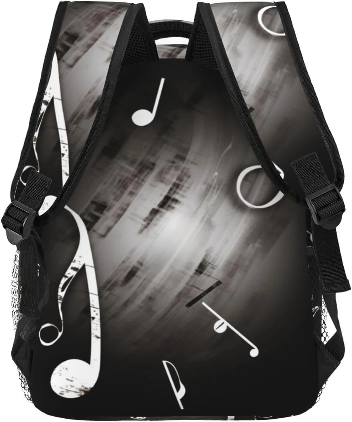 Music Notes Backpack for Men Women Casual Daypack Laptop Backpack Computer Bag Travel Laptop Bag