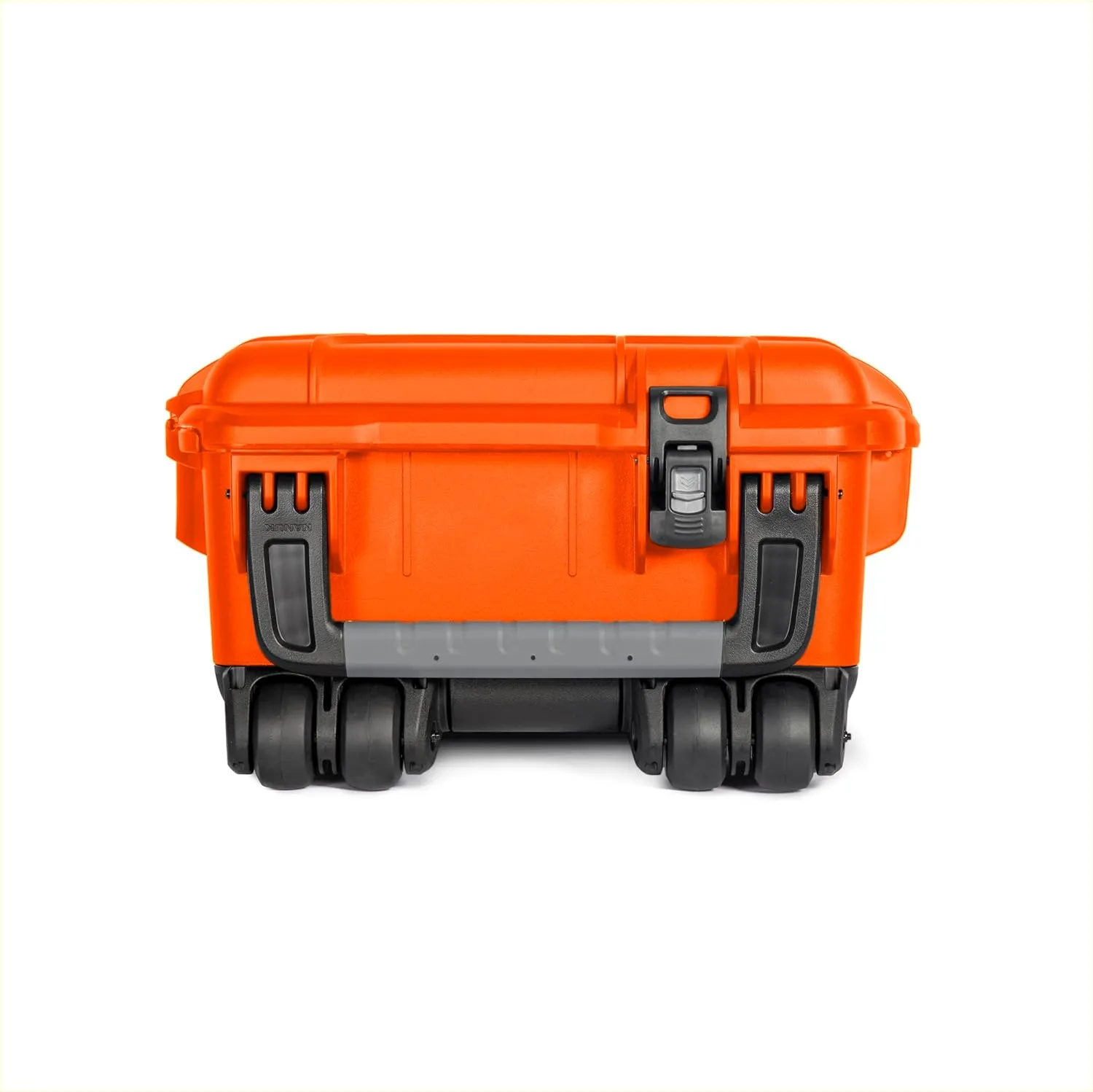Nanuk 962 Survival Gear Storage Case w/Wheels and Lid Organizer-for Preppers, Survivalist, First Aid and Emergencies - Waterproof, Dustproof, and Impact Resistant-Empty (Orange)