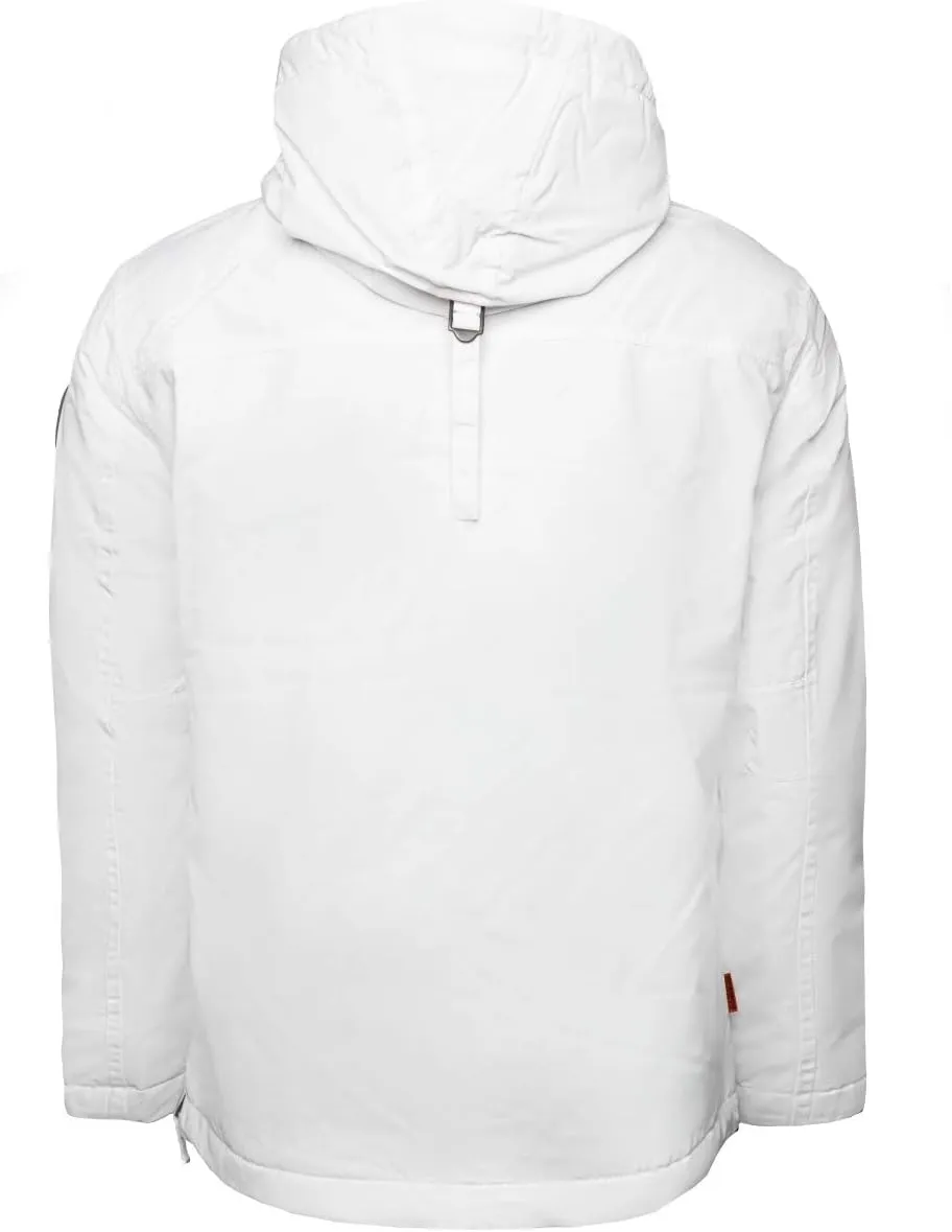 Napapijri Men's Rainforest Winter Waterproof Jacket White