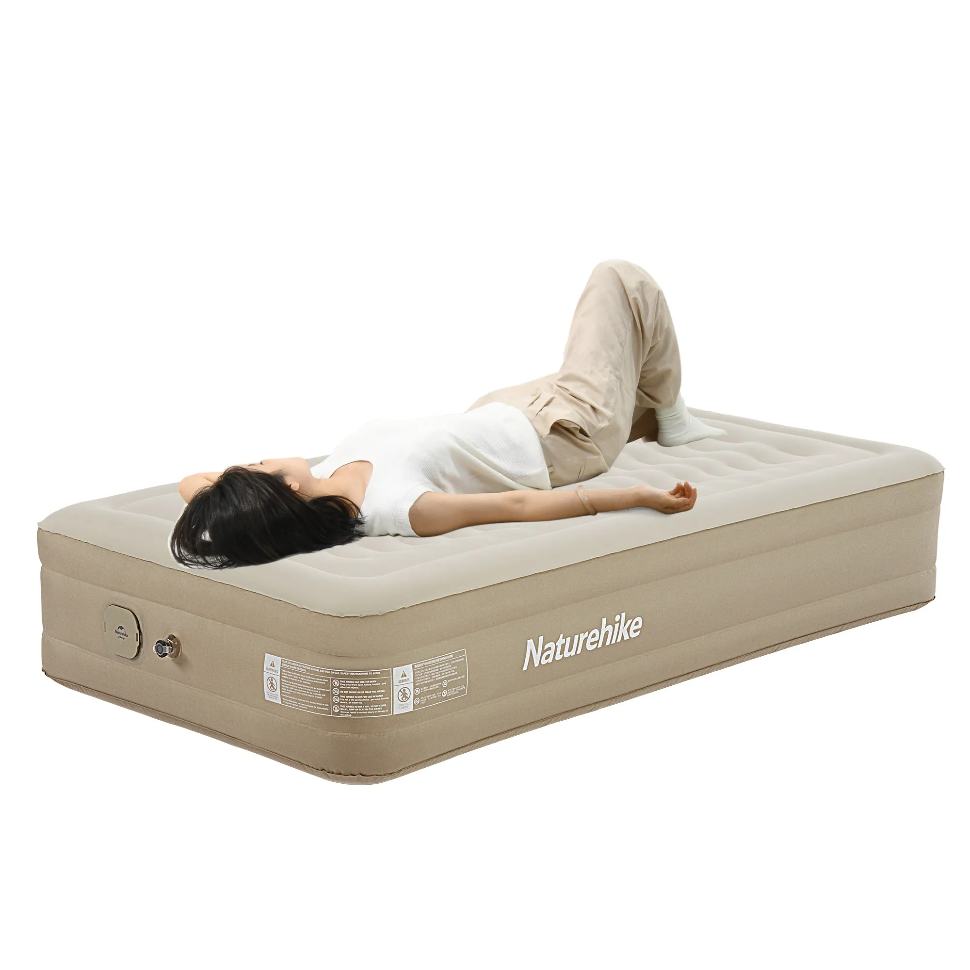 Naturehike Built-In Pump Rich selection Khaki C36 Mattress Tailored selection Inflatable