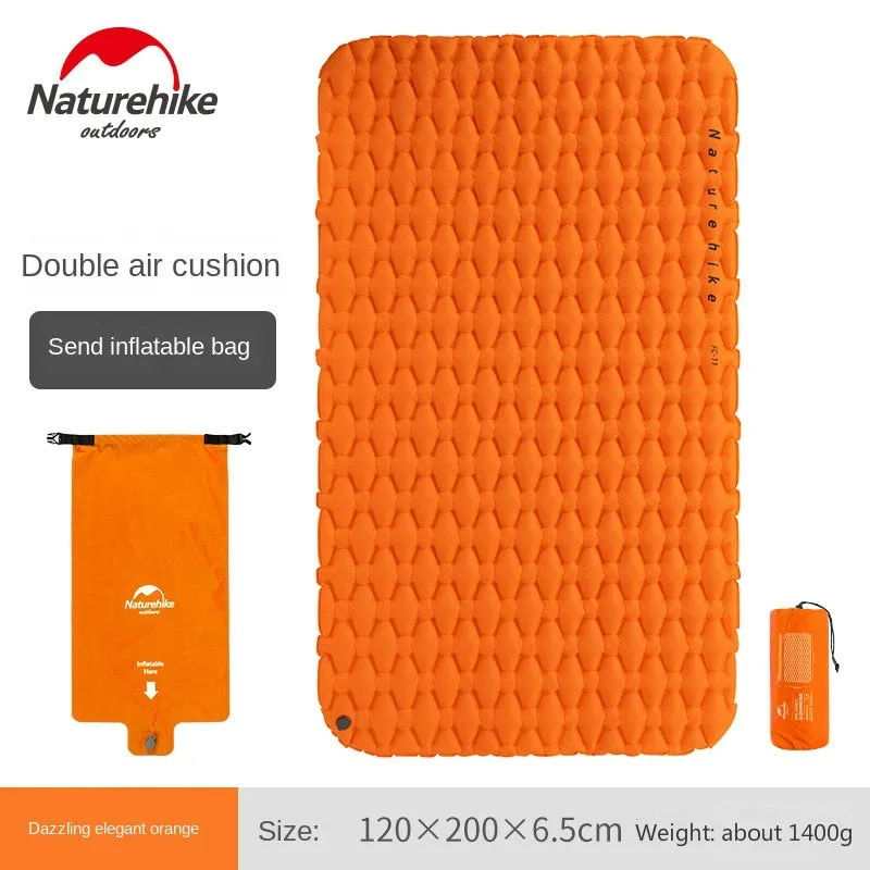 Naturehike Nylon TPU Sleeping Pad Lightweight Moisture-proof Air Mattress Portable Inflatable