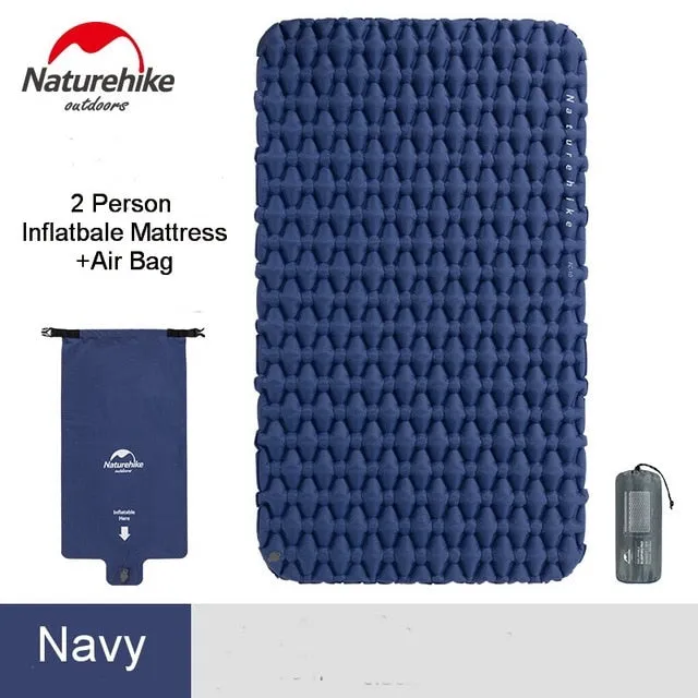 Naturehike Nylon TPU Sleeping Pad Lightweight Moisture-proof Air Mattress Portable Inflatable