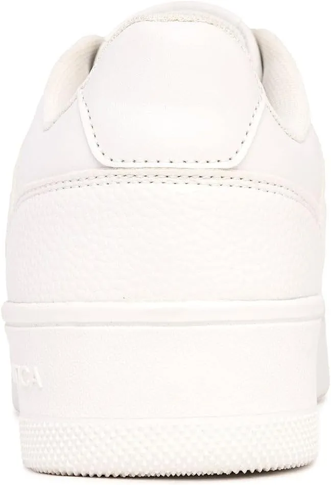 Nautica Women’s Lace-Up Fashion Sneakers – Low-Top Casual Walking & Tennis Shoes with Platform or Regular Heel
