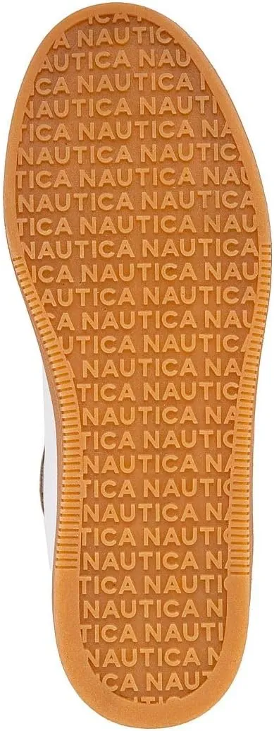 Nautica Women’s Lace-Up Fashion Sneakers – Low-Top Casual Walking & Tennis Shoes with Platform or Regular Heel