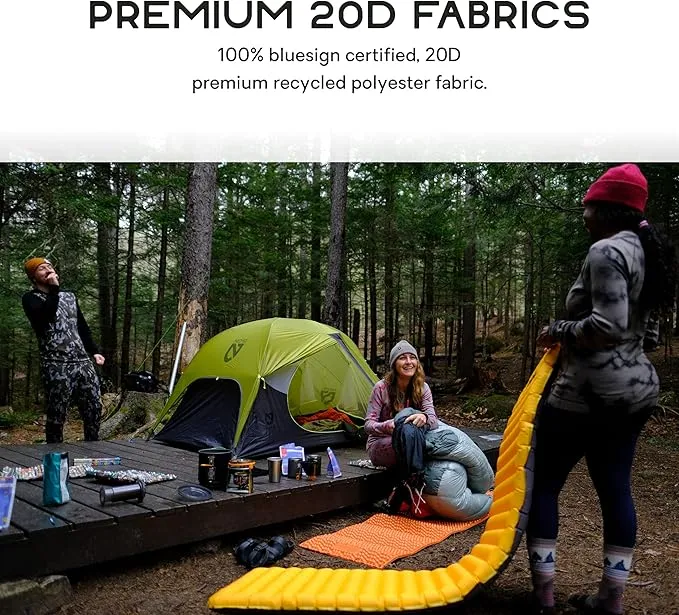 NEMO Tensor Ultralight Sleeping Pad (2022) | Camping Sleeping Pad with Quiet Support, Regular Wide