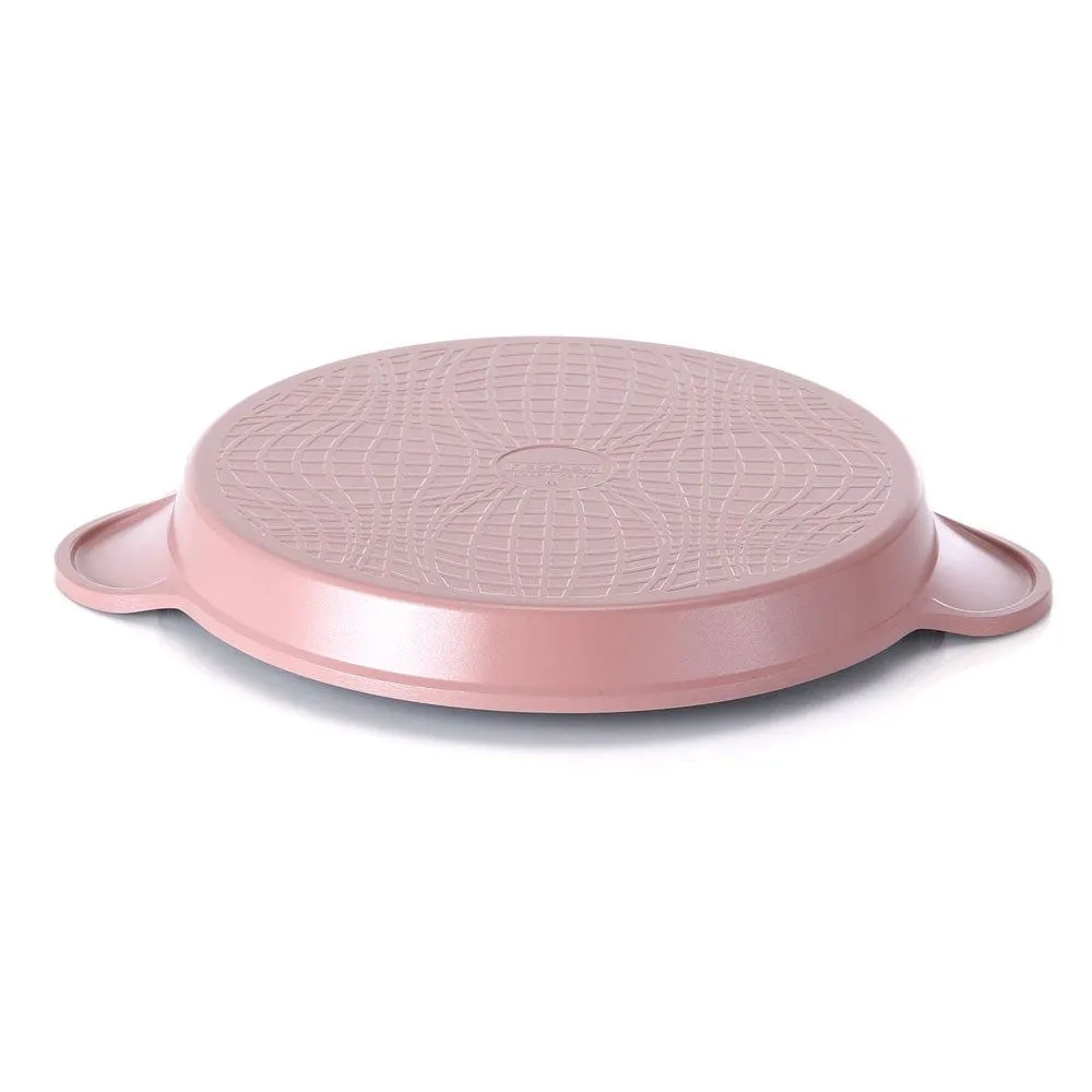 Neoflam Retro Grill Pan Round 26cm - Pink Demer