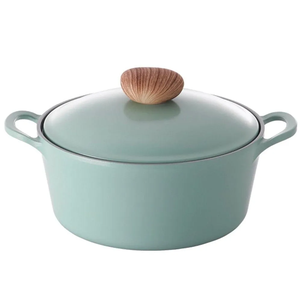 Neoflam Retro High Casserole Pot 26cm 5.5L - Green Demer