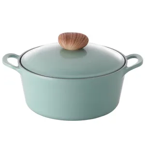 Neoflam Retro High Casserole Pot 26cm 5.5L - Green Demer