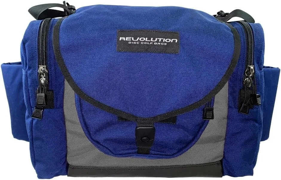 New Revolution Carolina Team Disc Golf Bag V2 - Navy Blue & Gray
